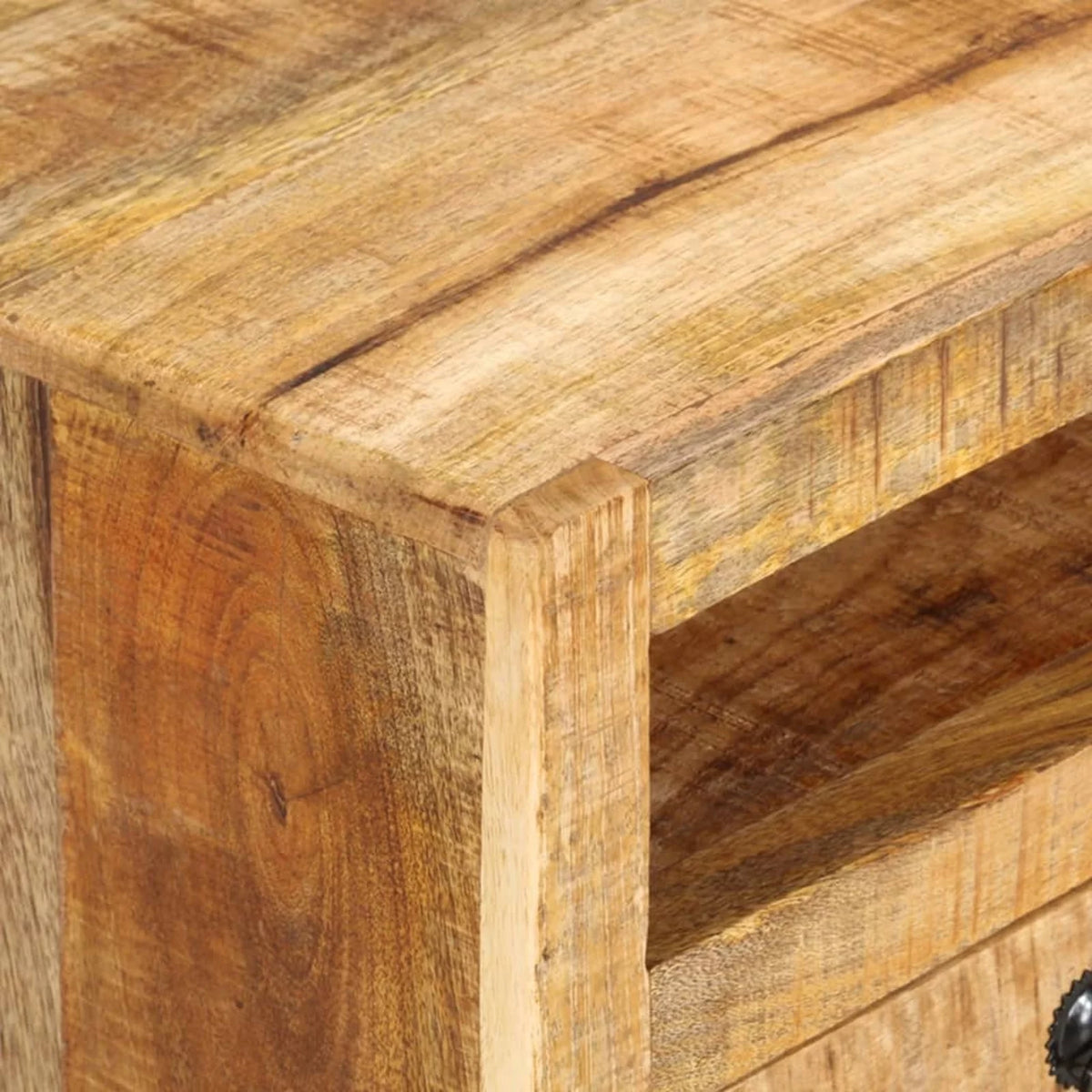 Mango Wood TV Stand with 3 Drawers and 1 Shelf N98109