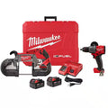 18-V Lithium-Ion Brushless Cordless Deep Cut Band Saw with Two 5.0Ah Batteries C145777