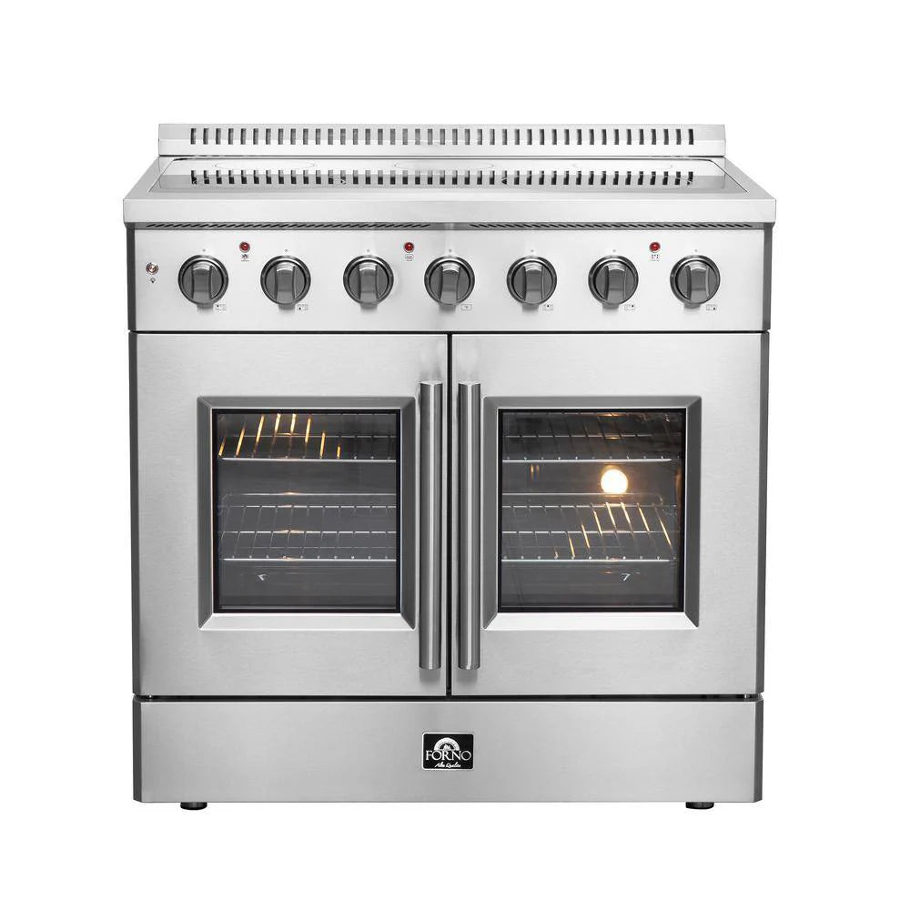 36 Freestanding Electric Range With French Door in Stainless Steel F497388