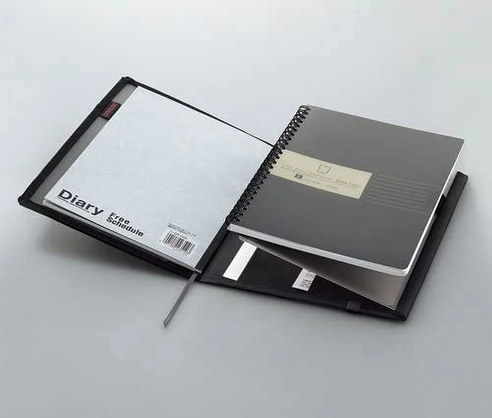 A5 B 6mm Ruled 50 Sheets Twin Ring Notebook E269