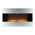 38 in. Wall Mount Electric Fireplace with Flame Effect Q318823