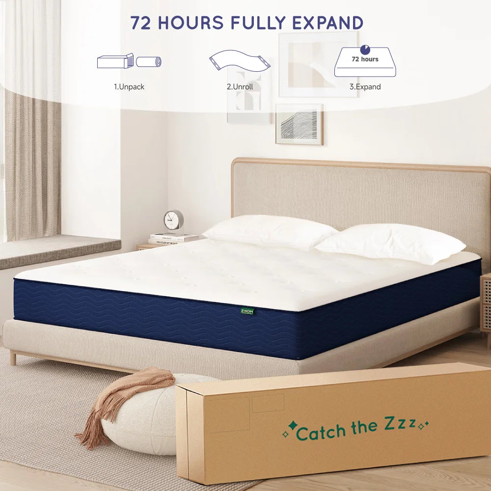 Queen Size Gel Foam Hybrid Mattress E7684