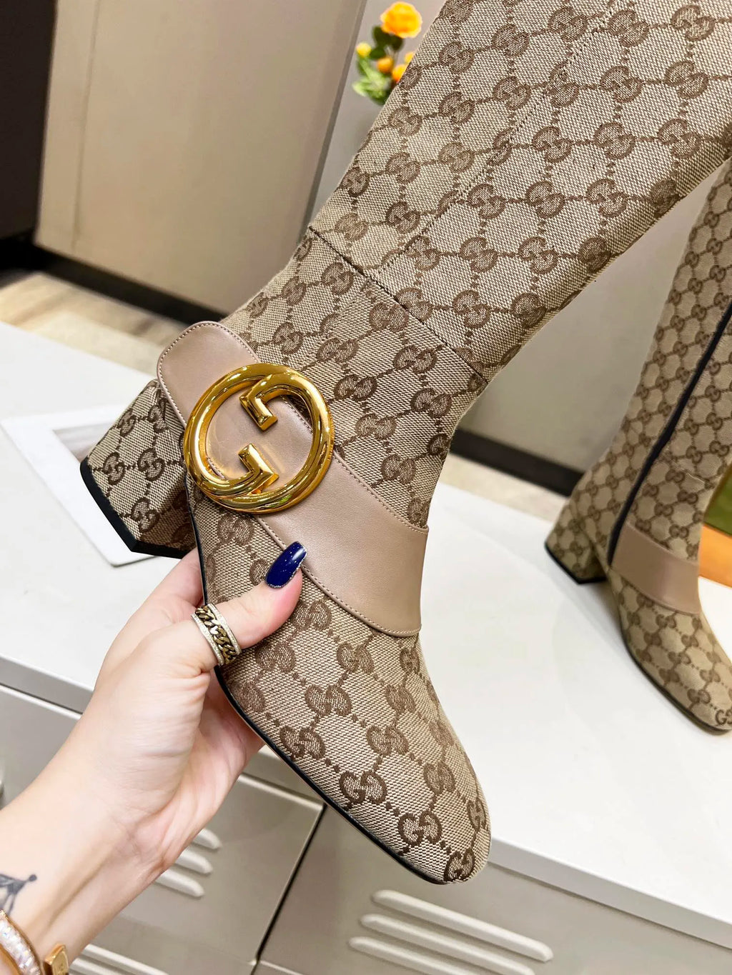 Women Boots Heels 5.5 cm S641