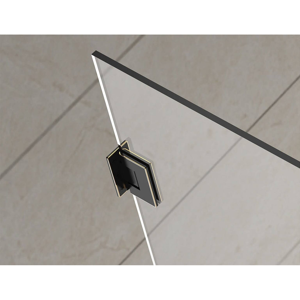 Chrome Frameless Square Shower Enclosure Q1372
