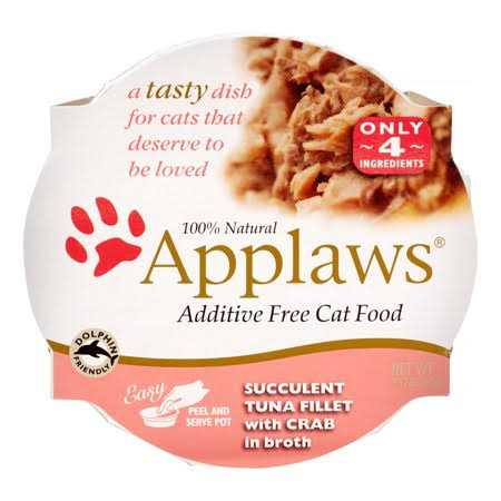 Tuna Fillet with Crab in Broth Wet Cat Food U79687
