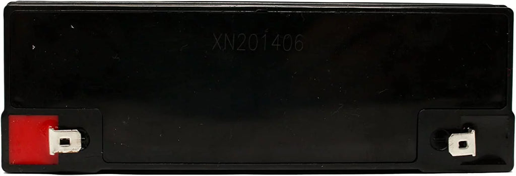 6V 12Ah Sealed Lead Acid Battery with F1 to F2 Terminal Adapters Z4798