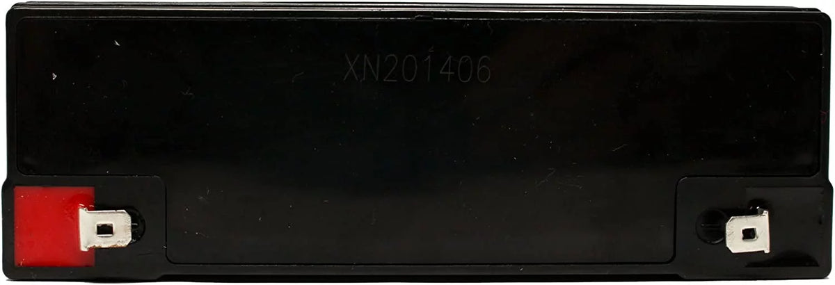 6V 12Ah Sealed Lead Acid Battery with F1 to F2 Terminal Adapters Z4798