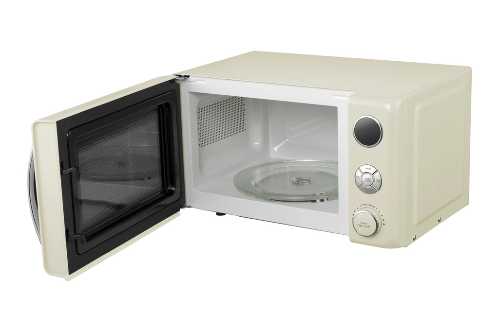 0.7 Cu ft 700 Watts Blue Retro Countertop Microwave Oven U1858