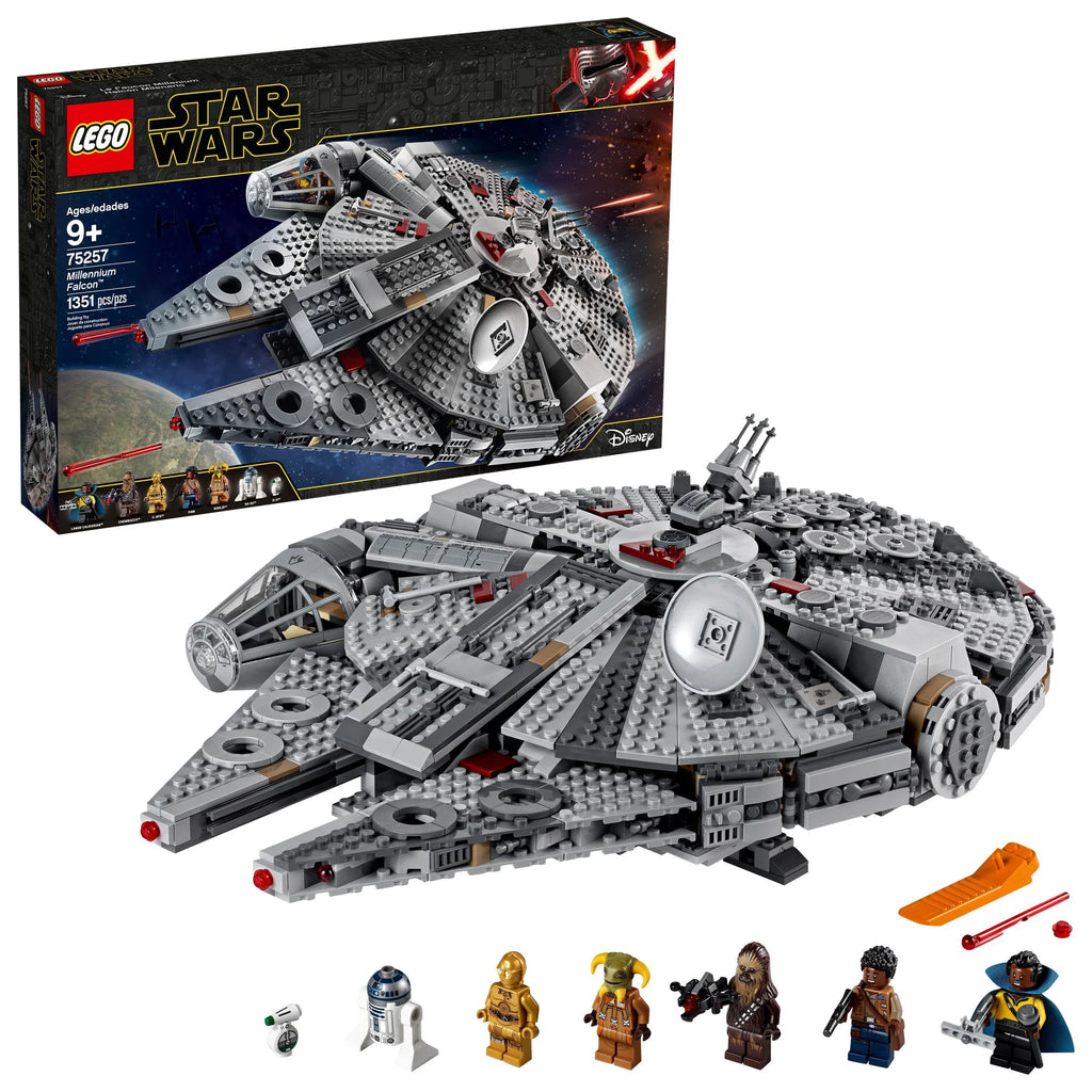 Star Wars Millennium Falcon Building Set with Minifigures U138527