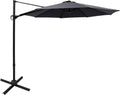 10 ft Cantilever Offset Patio Umbrella and Stand X775246