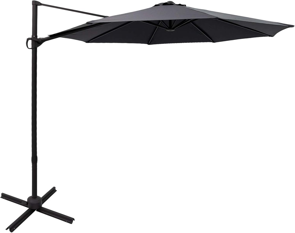10 ft Cantilever Offset Patio Umbrella and Stand X775246