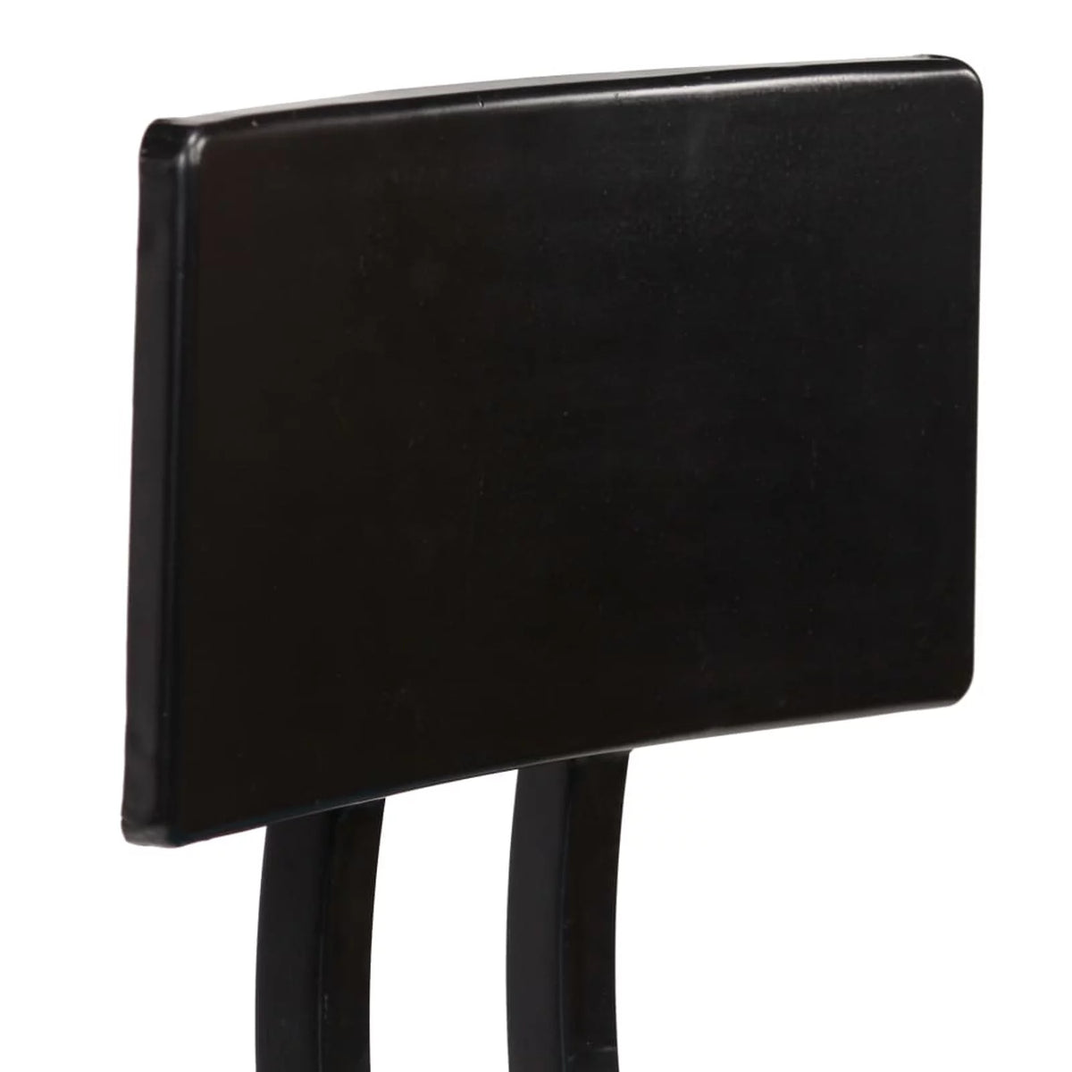 2 Piece Bar Stools with Backrest Steel Frame N23215