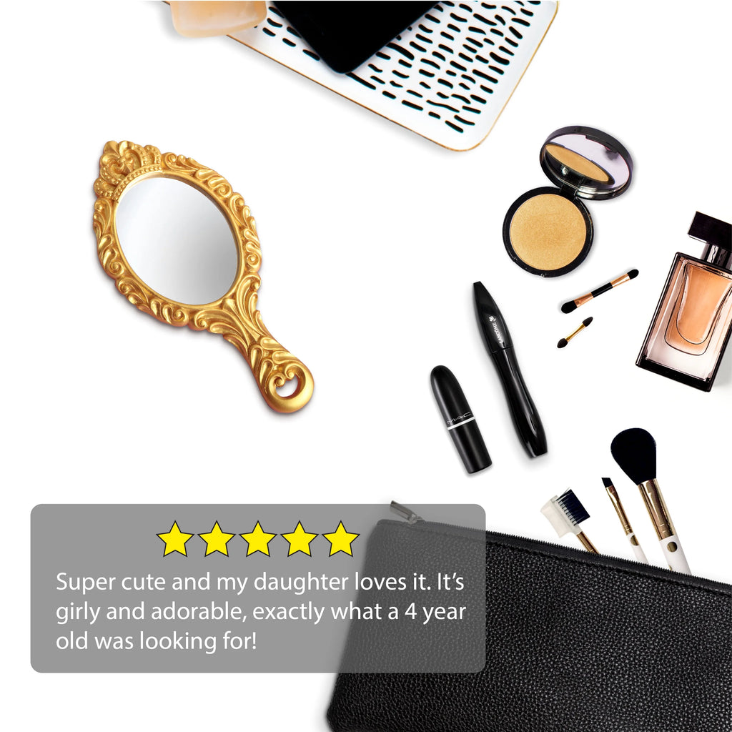 Gold Hand Mirror N93011