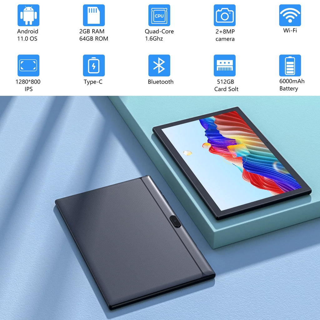 10.1 Inch Android Tablet with Case M45877