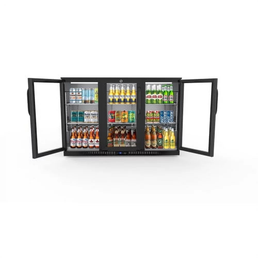 Three-Door Back Bar Refrigerator 11 Cu Ft Z7473