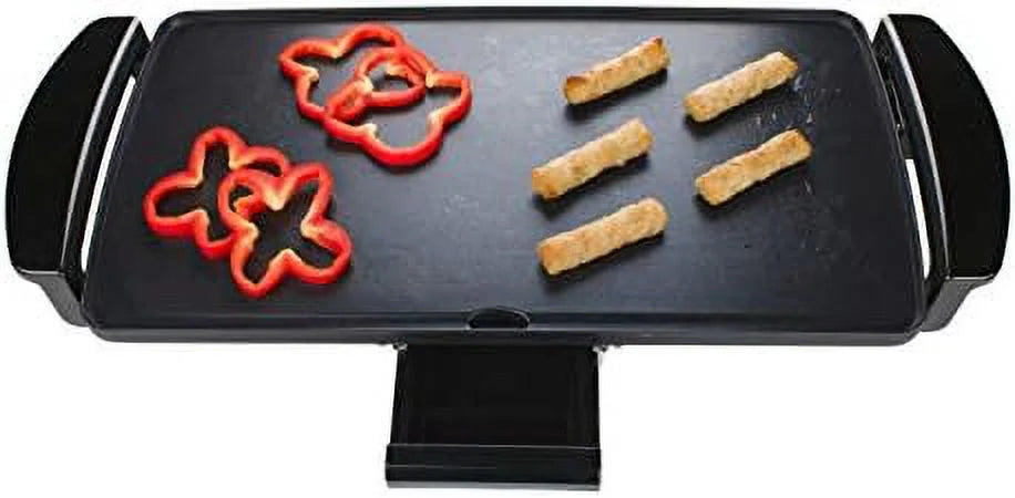 Nonstick Electric Griddle With Drip Pan W3233