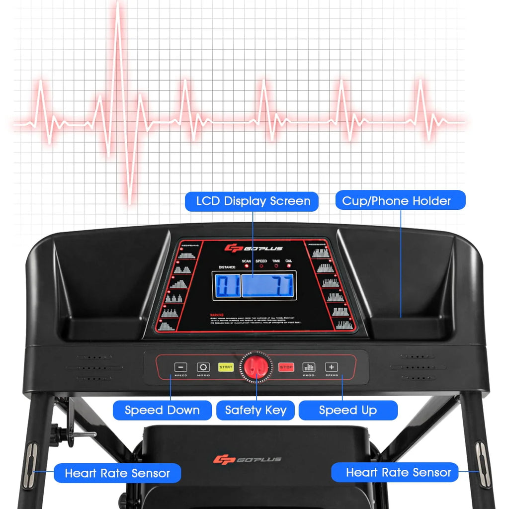 1.0HP Folding Electric Treadmill I874303