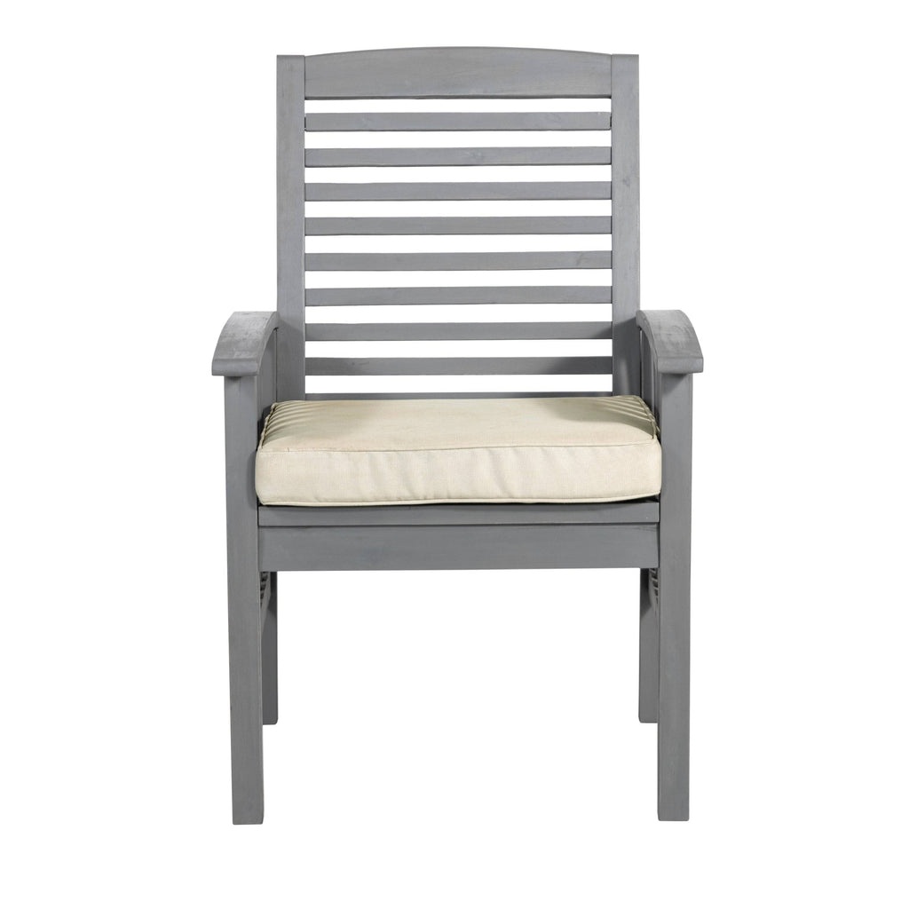 Acacia Wood Chairs Set of 2 N777