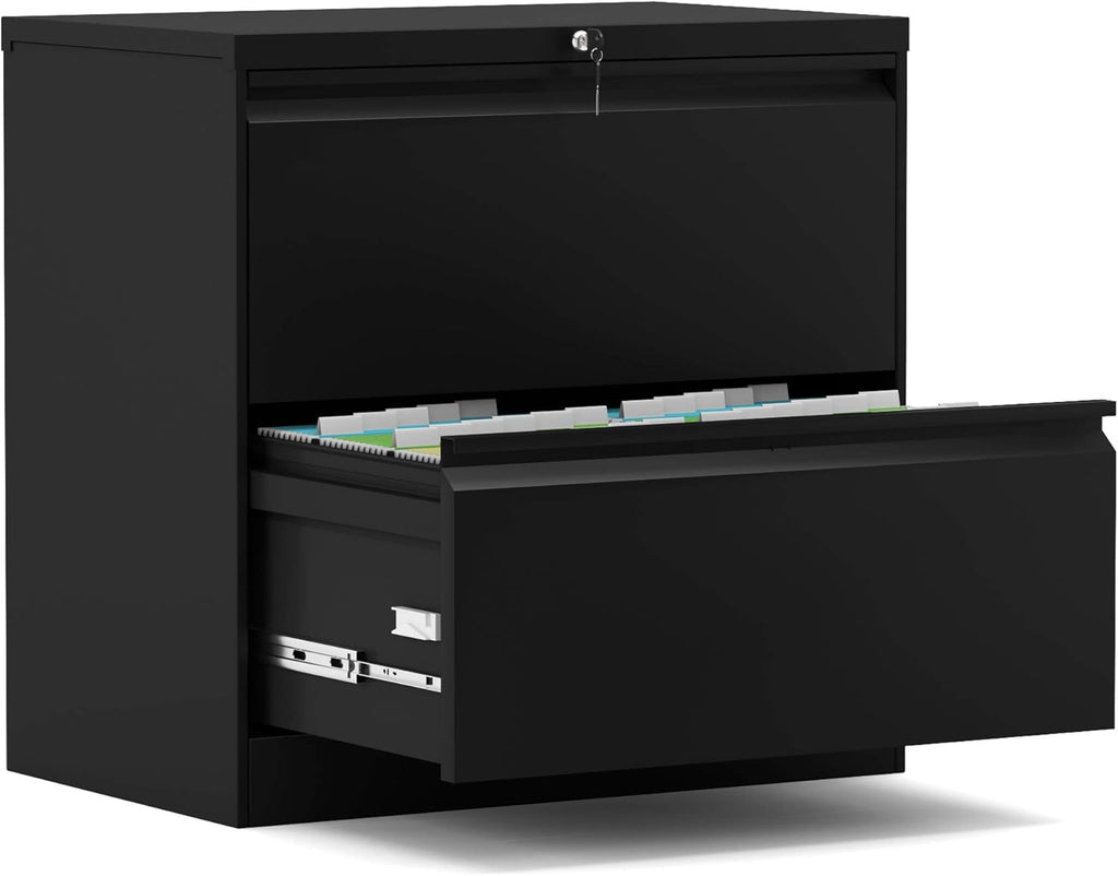 2 Drawer Locking Metal Filing Cabinet O5615