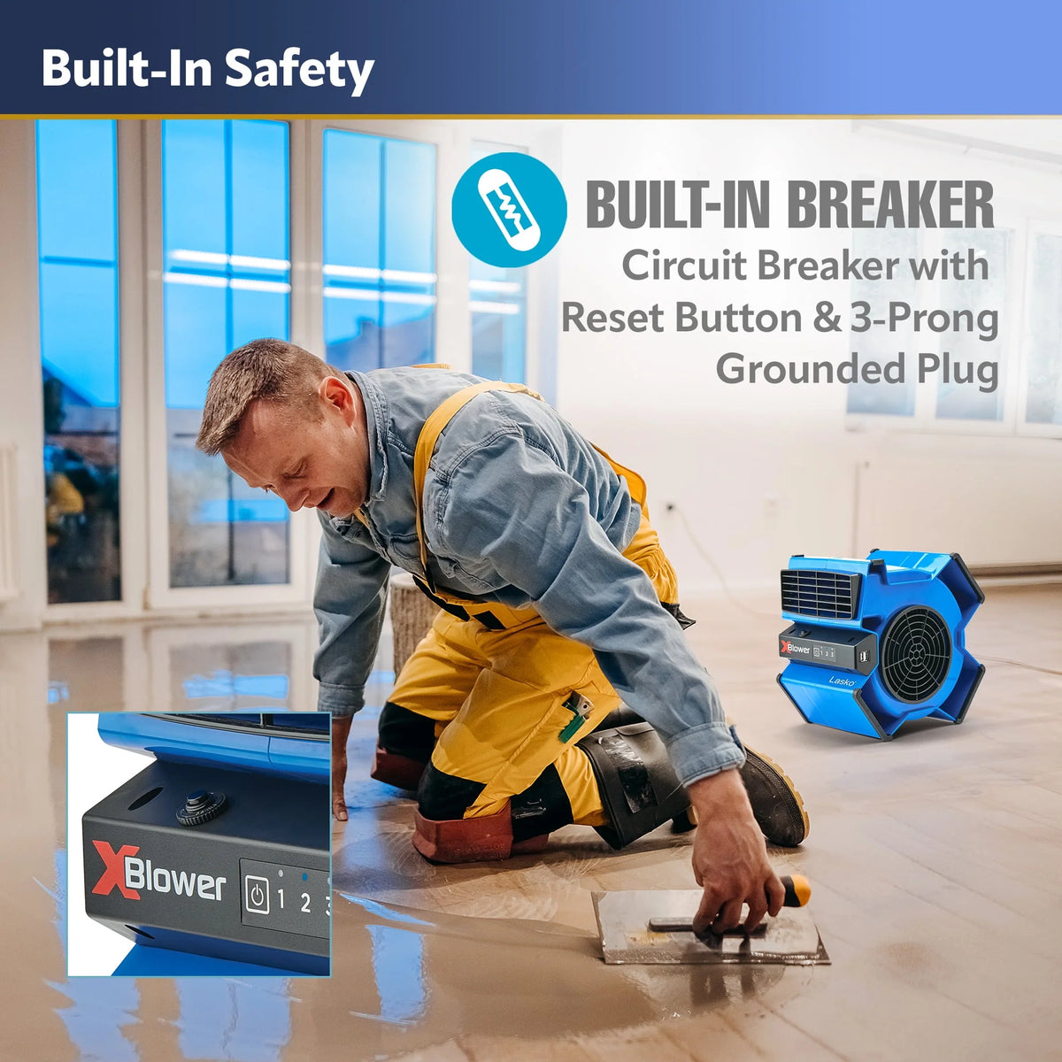 Utility Blower Fan with USB Port N747