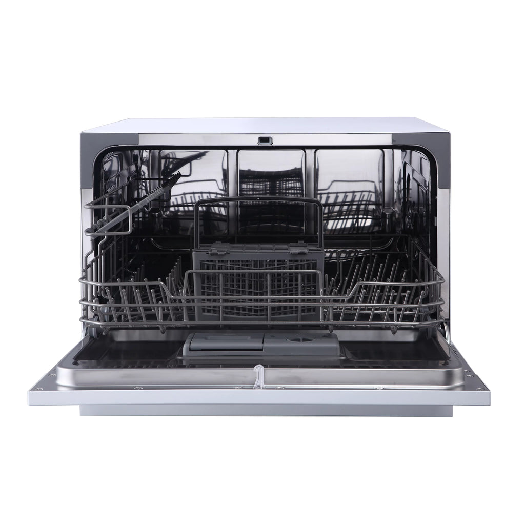 Countertop Portable Dishwasher 6 Place Setting White Q137