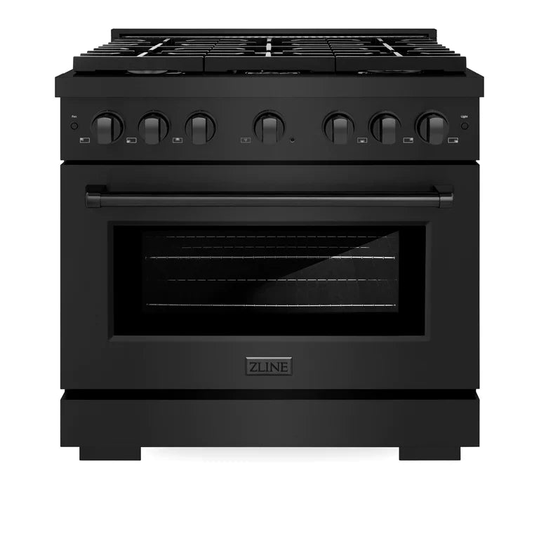 36 5.2 cu. ft. Gas Range with Convection Oven and 6 Burners H2354