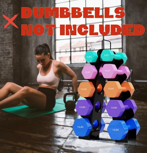 A-Frame Alloy Steel Dumbbell Rack with Handle O45229