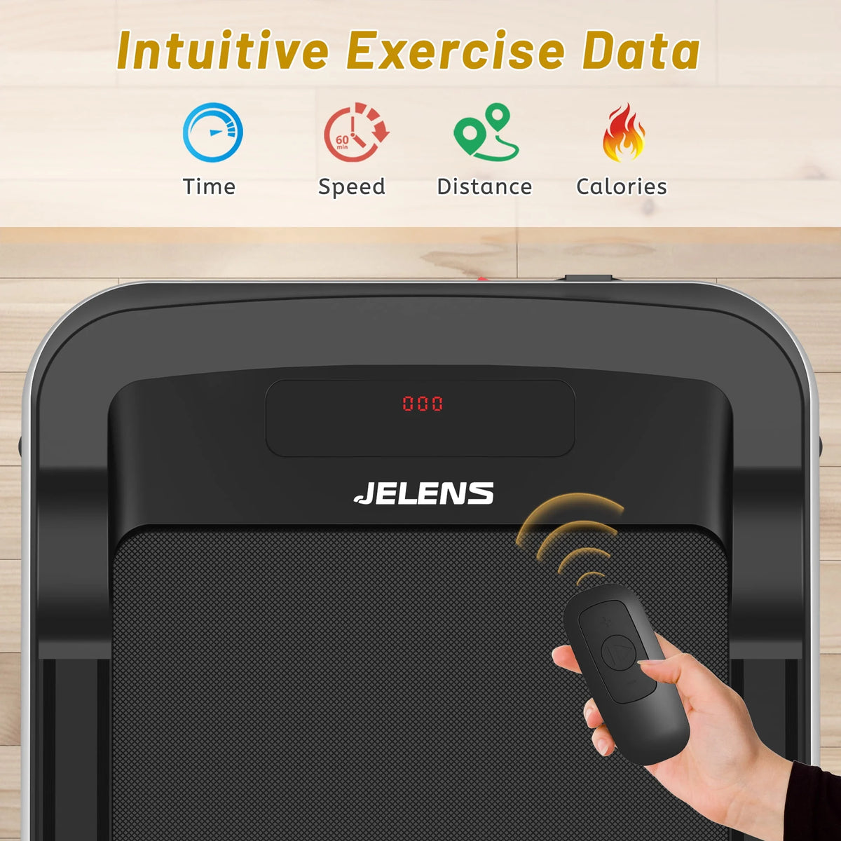 2 in 1 Portable Treadmill with Remote Control Y971