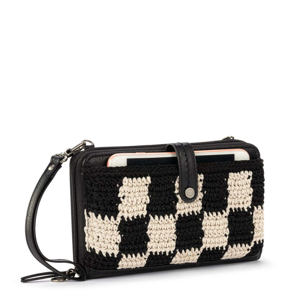 Hand-crochet Recycled Polypropylene Yarn Crossbody T854453