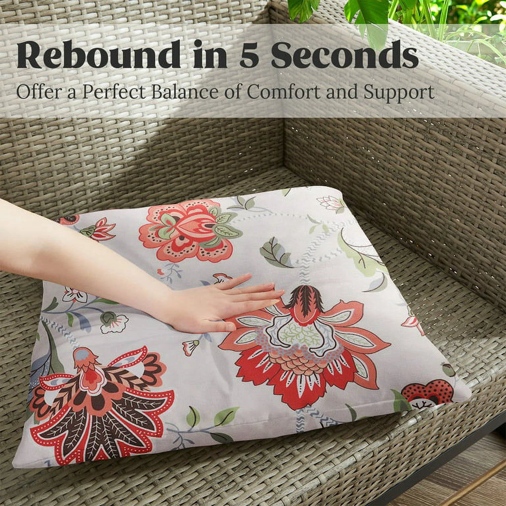 Waterproof Decorative Throw Pillows Set of 2, 18x18 Inch C893