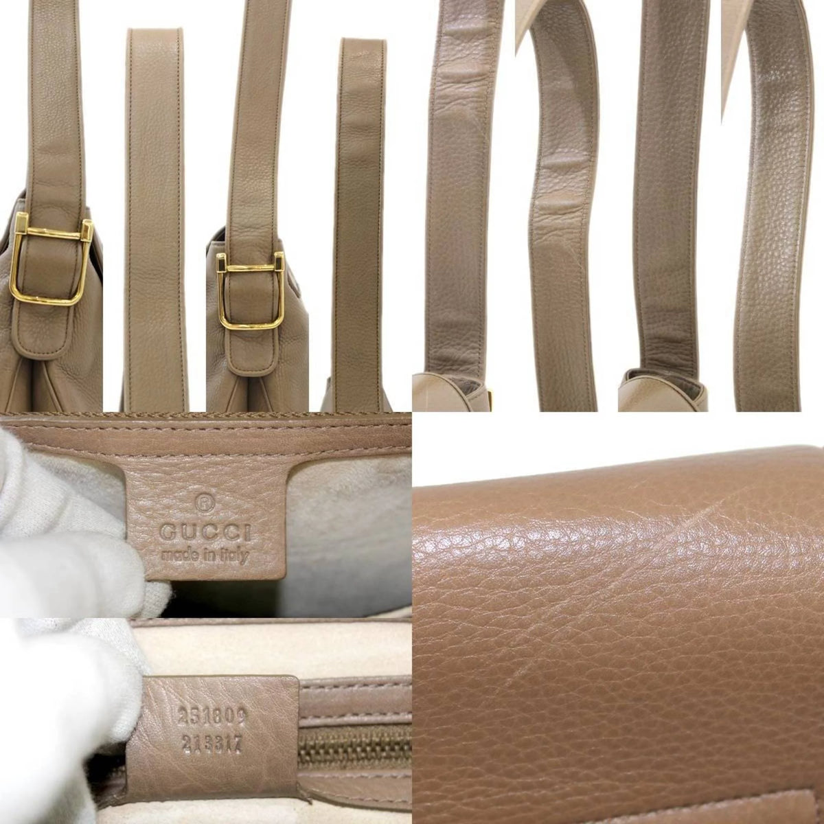 Pre-Owned Leather Shoulder Bag U63169