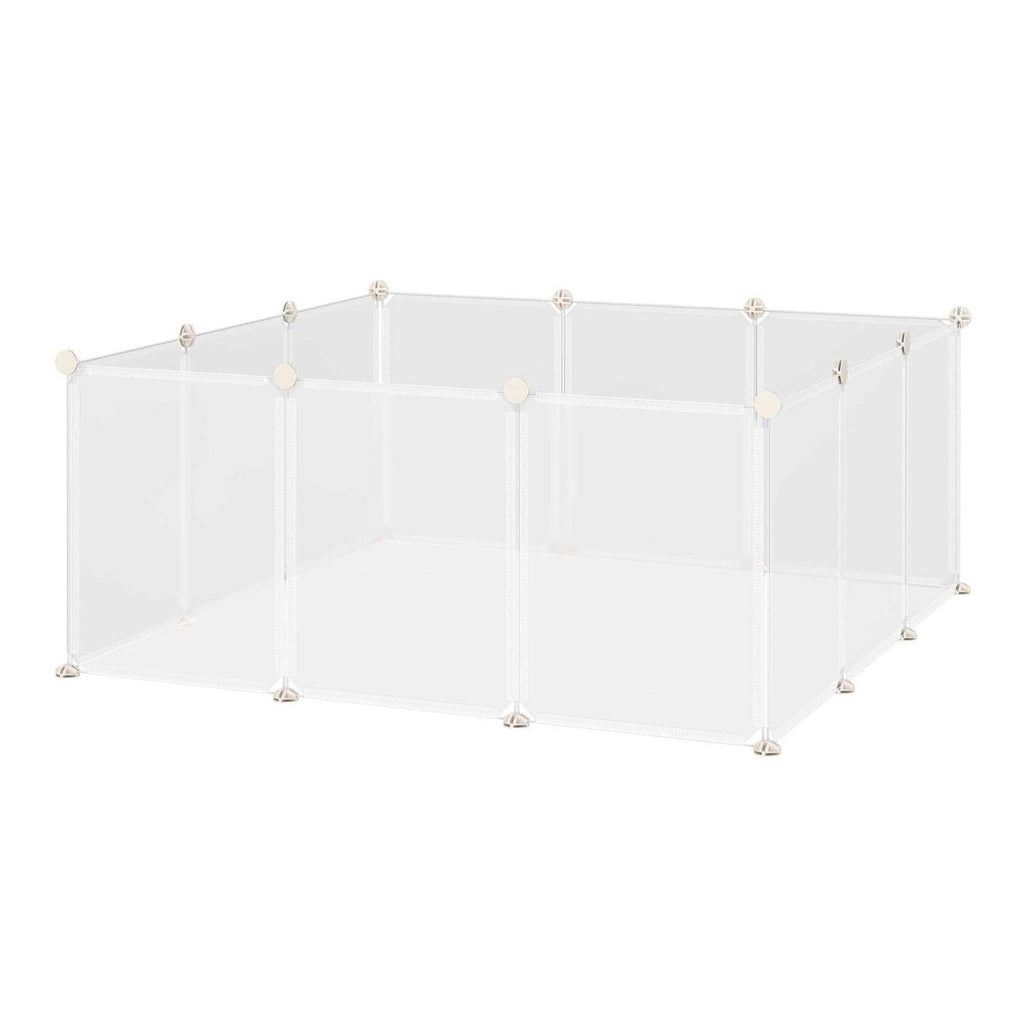 Portable Plastic Pet Playpen 12 Panels S396