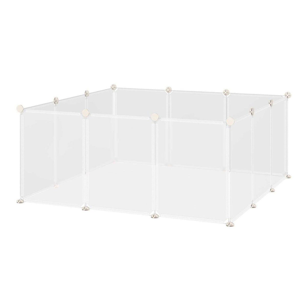 Portable Plastic Pet Playpen 12 Panels S396