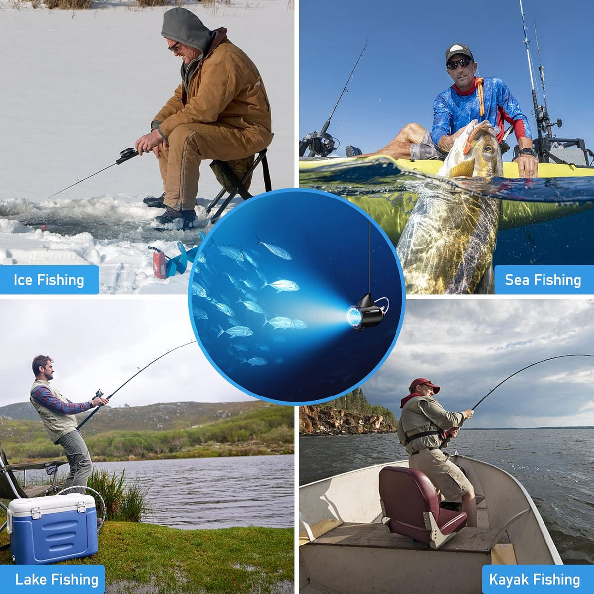 Underwater Fishing Camera with 7'' LCD Display T857