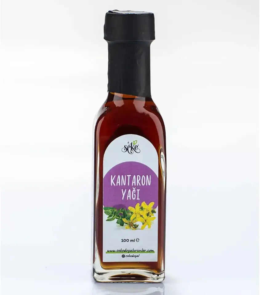 St. John's Wort Oil Glass Bottle 100 ML M629