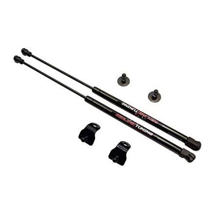 Hood QuickLIFT Bolt in Struts All Black Components S385117
