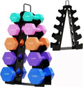 A-Frame Alloy Steel Dumbbell Rack with Handle O45229