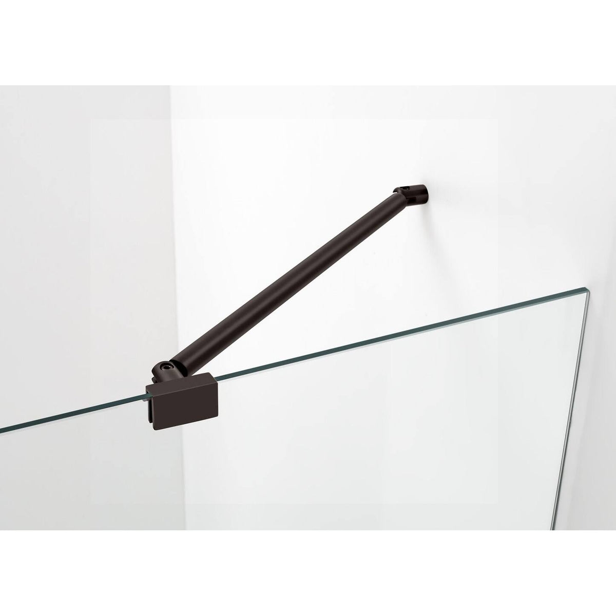 Chrome Frameless Square Shower Enclosure Q1372