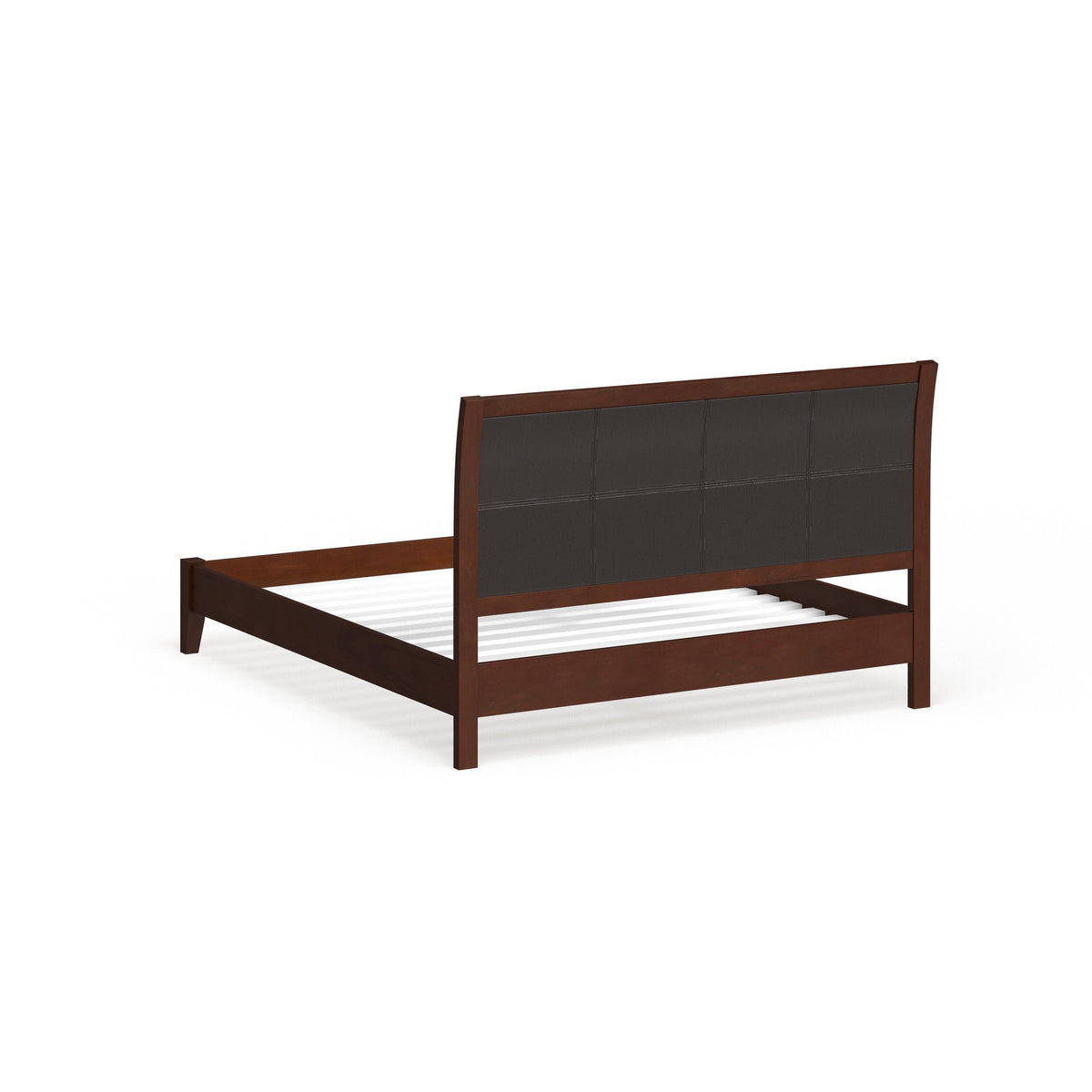 Brown Cherry California King Platform Bed H740889