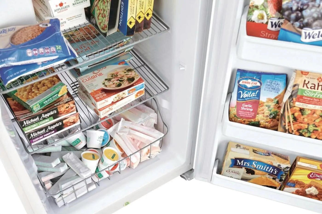 White Upright Freezer with 13 Cubic feet Capacity R2731