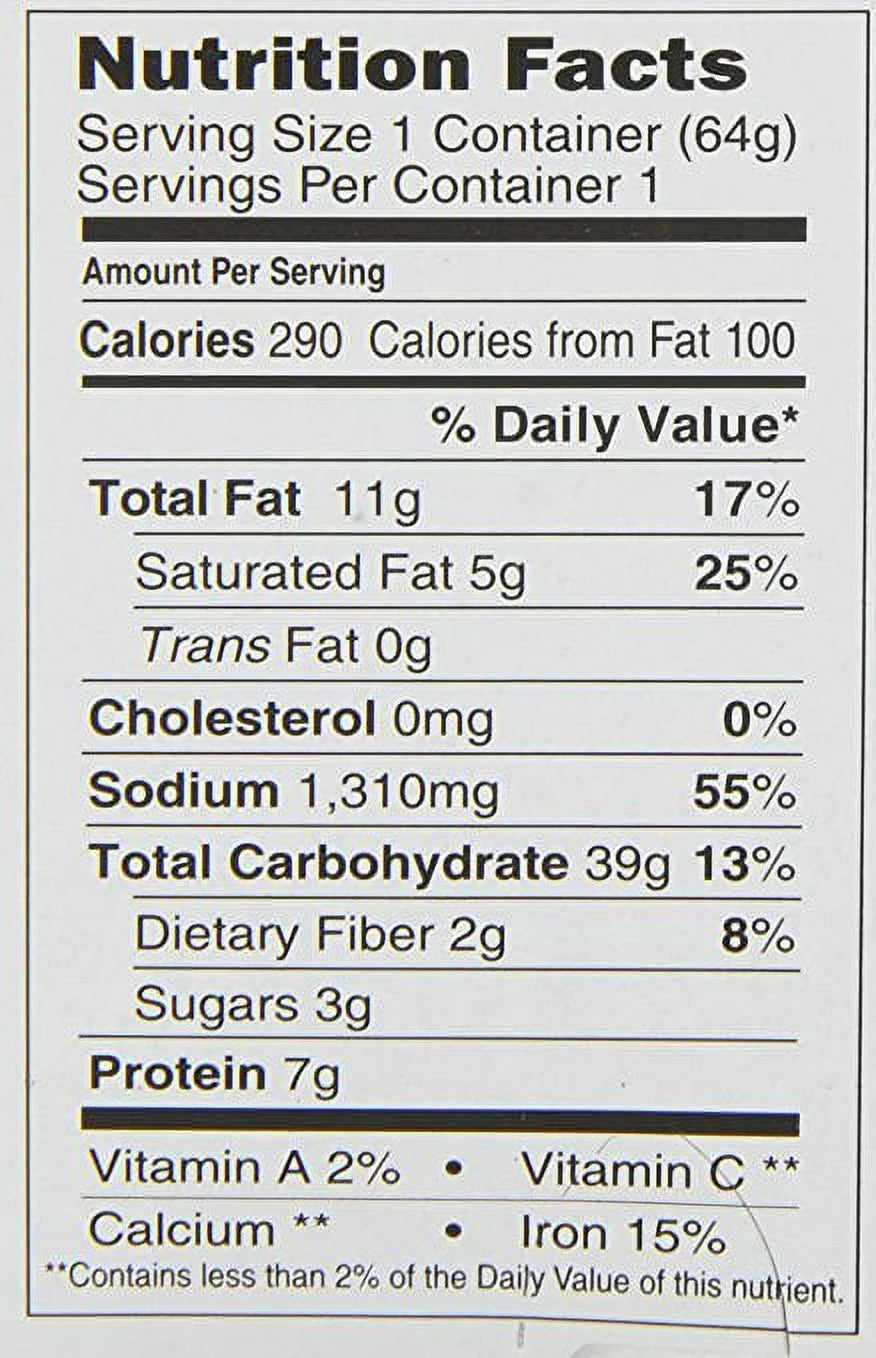 Hot and Spicy Chicken Instant Lunch 2.25 oz 12 Ct E2094