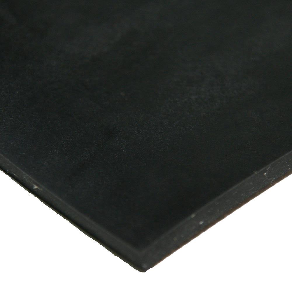 Black 3/16 in. x 36 in. x 96 in. Rubber Sheet H47010