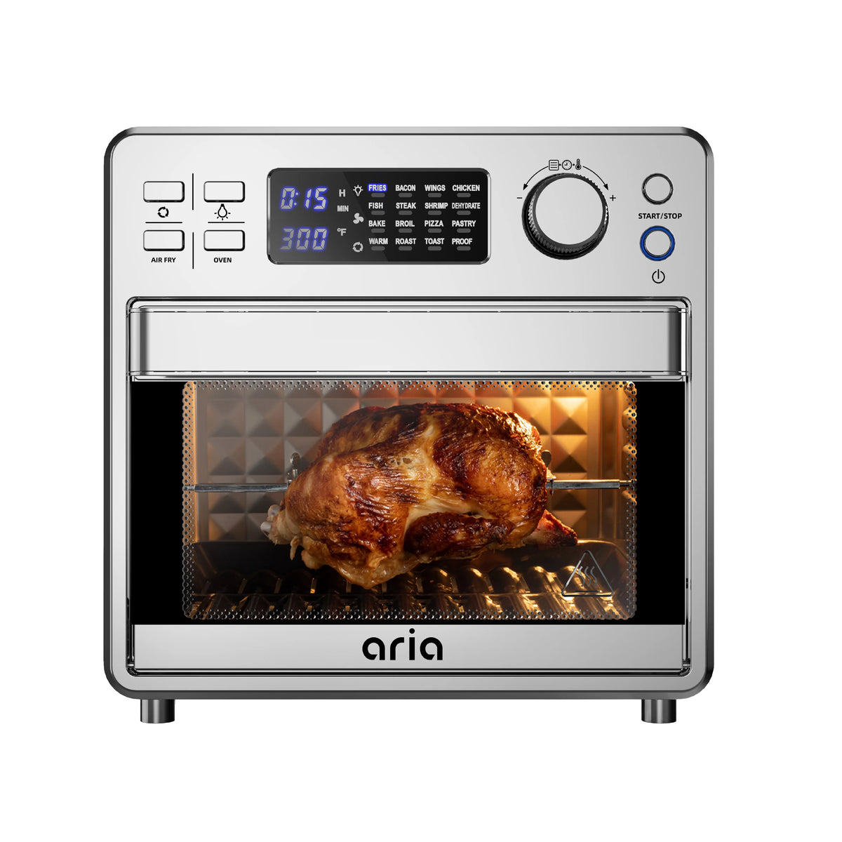 17QT Stainless Steel Air Fryer & Toaster Oven I852