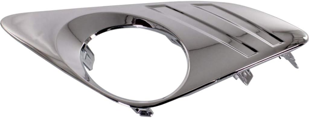Toyota Camry Fog Light Cover 2012 2013 2014 Driver and Passenger Side Pair Chrome J1251