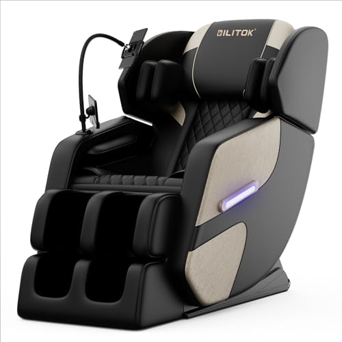Black Full Body Massage Chair with Zero Gravity F184