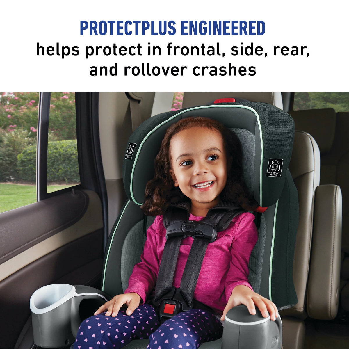 3-in-1 Harness Booster Car Seat R233