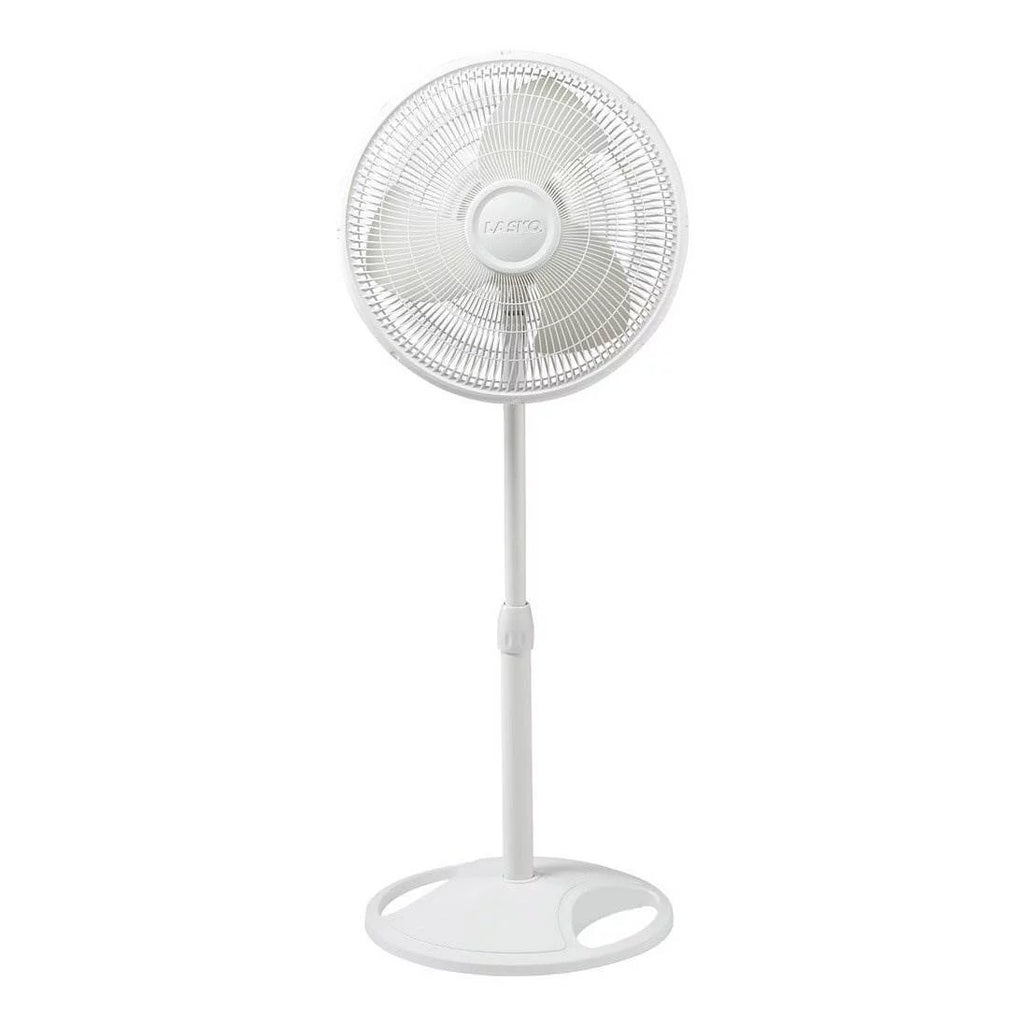 16" 3-Speed Oscillating Pedestal Fan, White K540