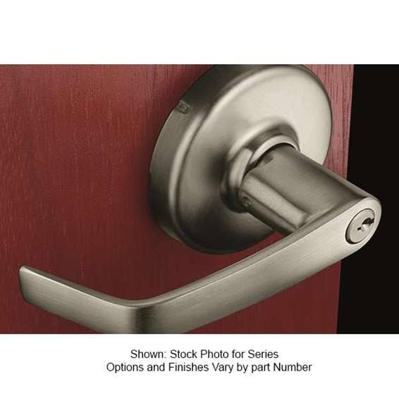 Cylindrical Lock Satin Brass F4604