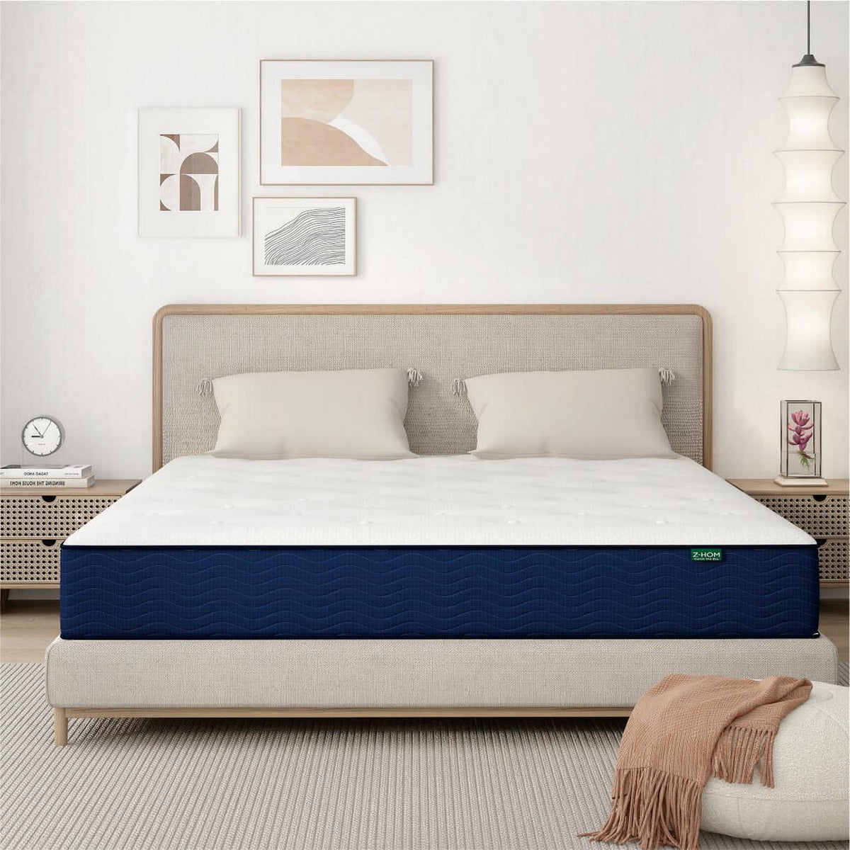 Queen Size Gel Foam Hybrid Mattress E7684