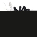 Black Medium Spider Pet Dog Costume D91052